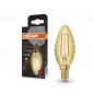 Preview: Osram E14 LED Kerzenlampe Classic VINTAGE 1906 gedrehte Form 1,5W wie 12W 2400K extra warmweißes Licht